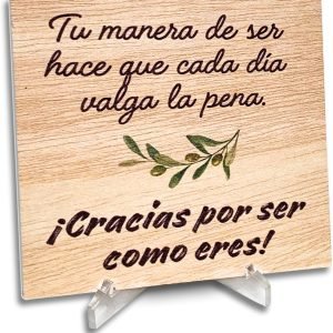 Tarjeta de Agradecimiento y Regalo Personalizado